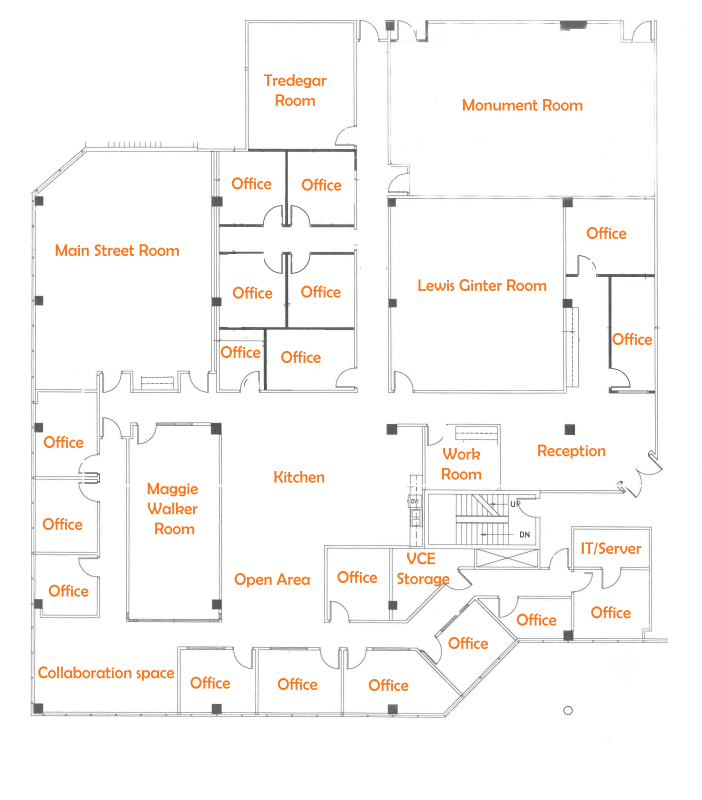Floorplan of rooms